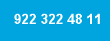 922 322 48 11